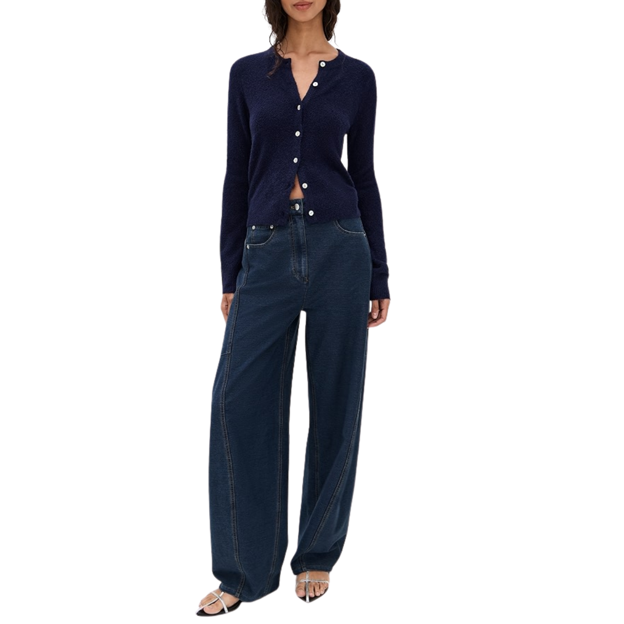 Soft Boucle Cardigan Twilight