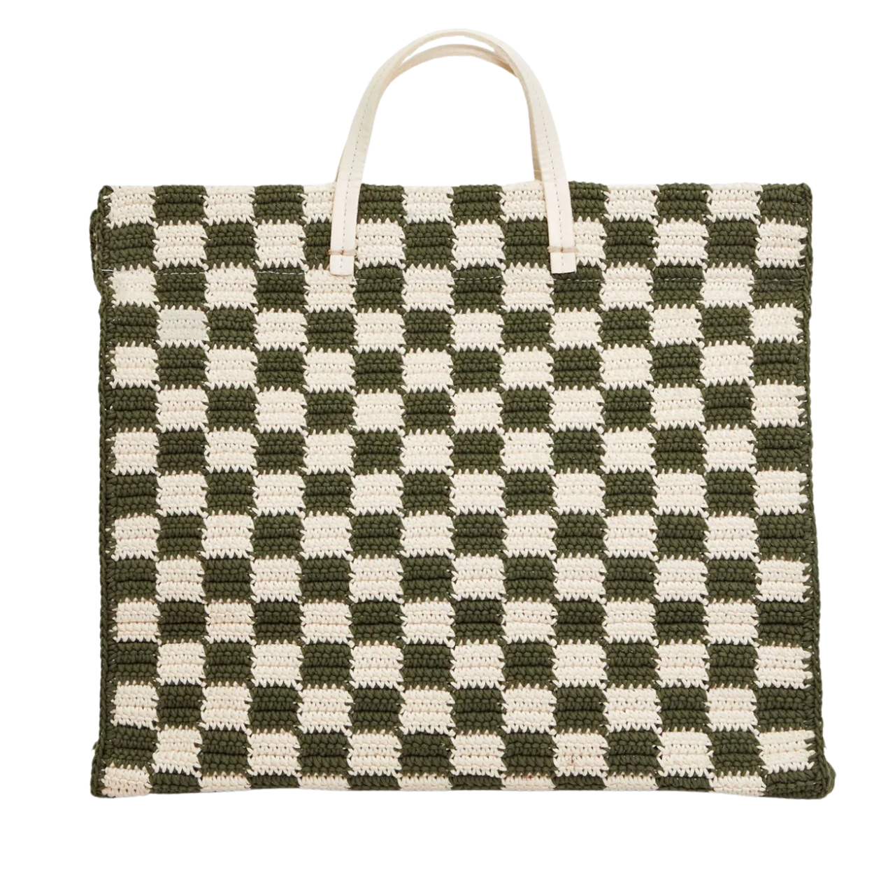 Summer Simple Tote Olive Cream