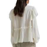 Terra Frill Blouse Tofu