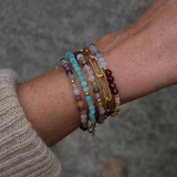 Earthy Gems Beaded Bracelet