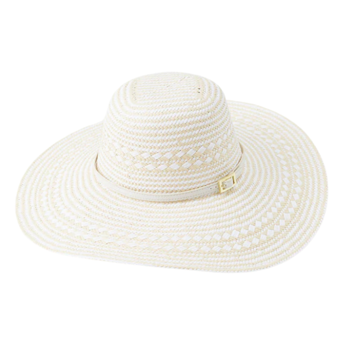 Jemima Weave Hat White