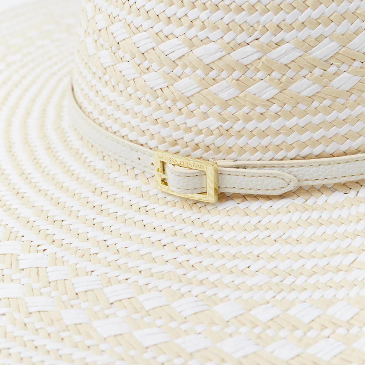 Jemima Weave Hat White