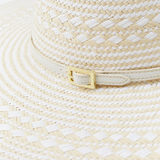 Jemima Weave Hat White