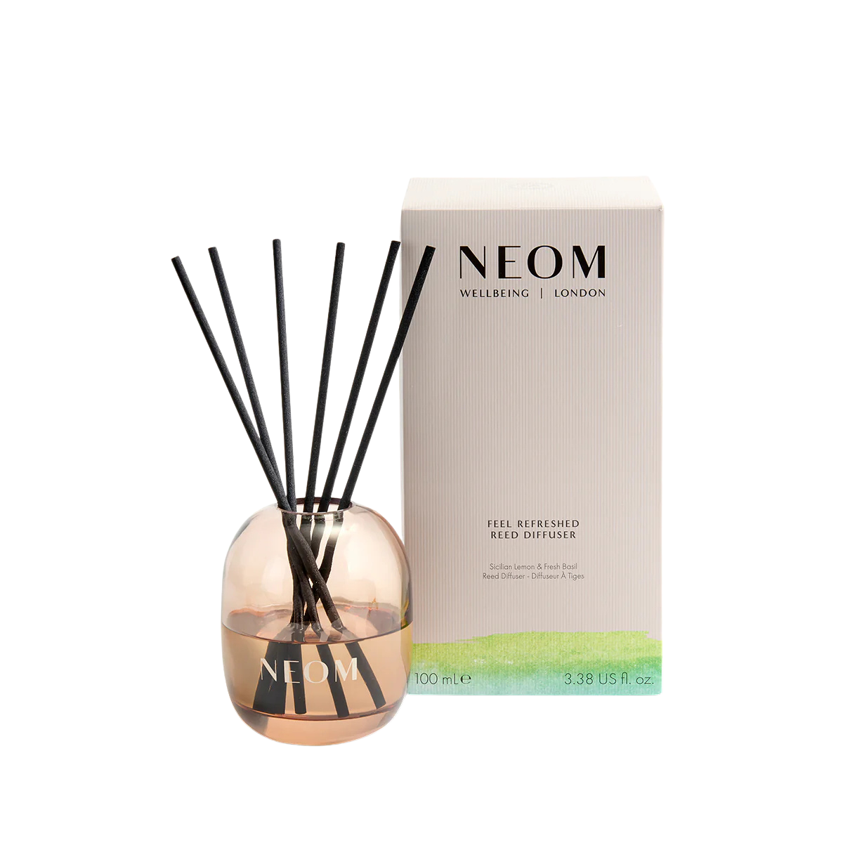 Feel Refreshed Glass Reed Diffuser