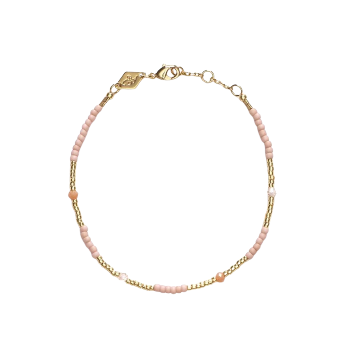 Clemence Bracelet Pink Sand