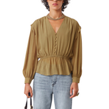 Linsay Blouse Khaki