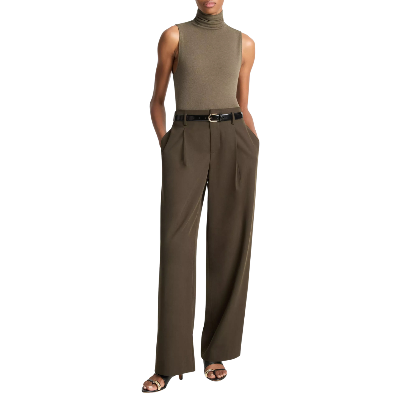 Sleeveless Turtleneck Cypress