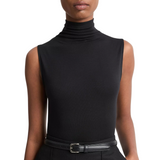 Sleeveless Turtleneck Black