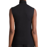 Sleeveless Turtleneck Black