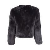 Knitted Rex Jacket Black