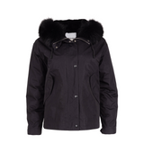 Short Parka Black