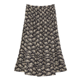 Marcie Skirt Noir Floral