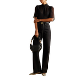 The Flutter Blouse Black