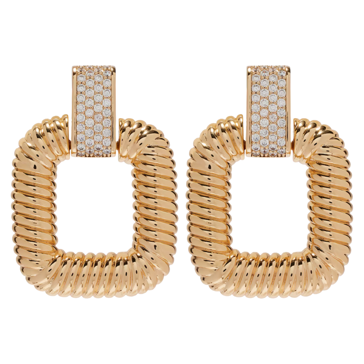 Gold Knocker Earrings