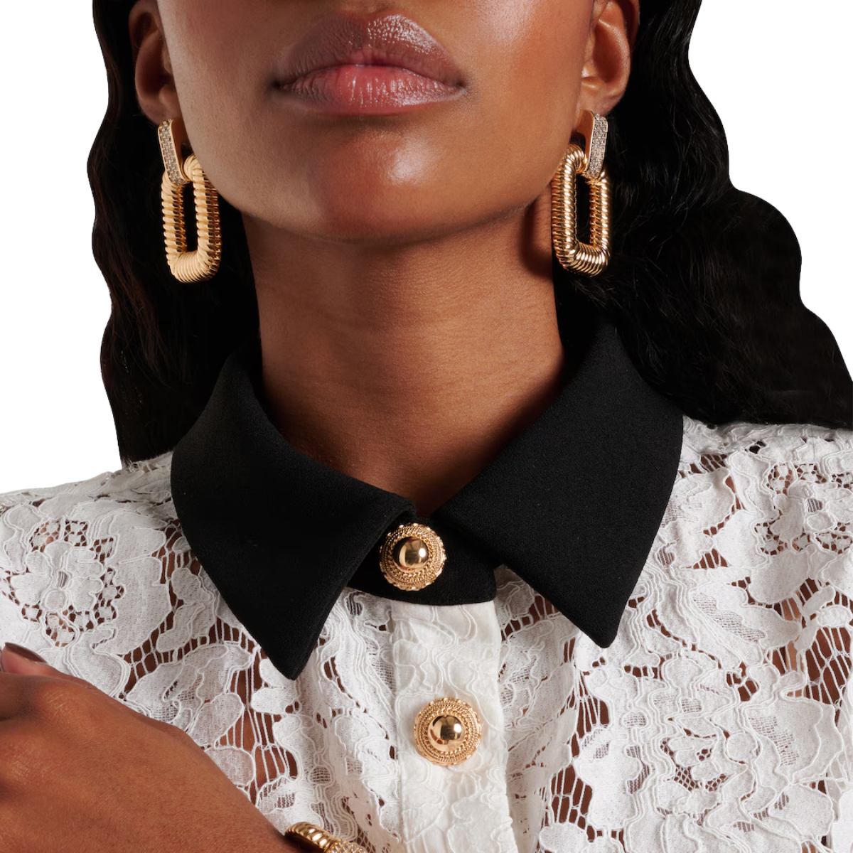 Gold Knocker Earrings