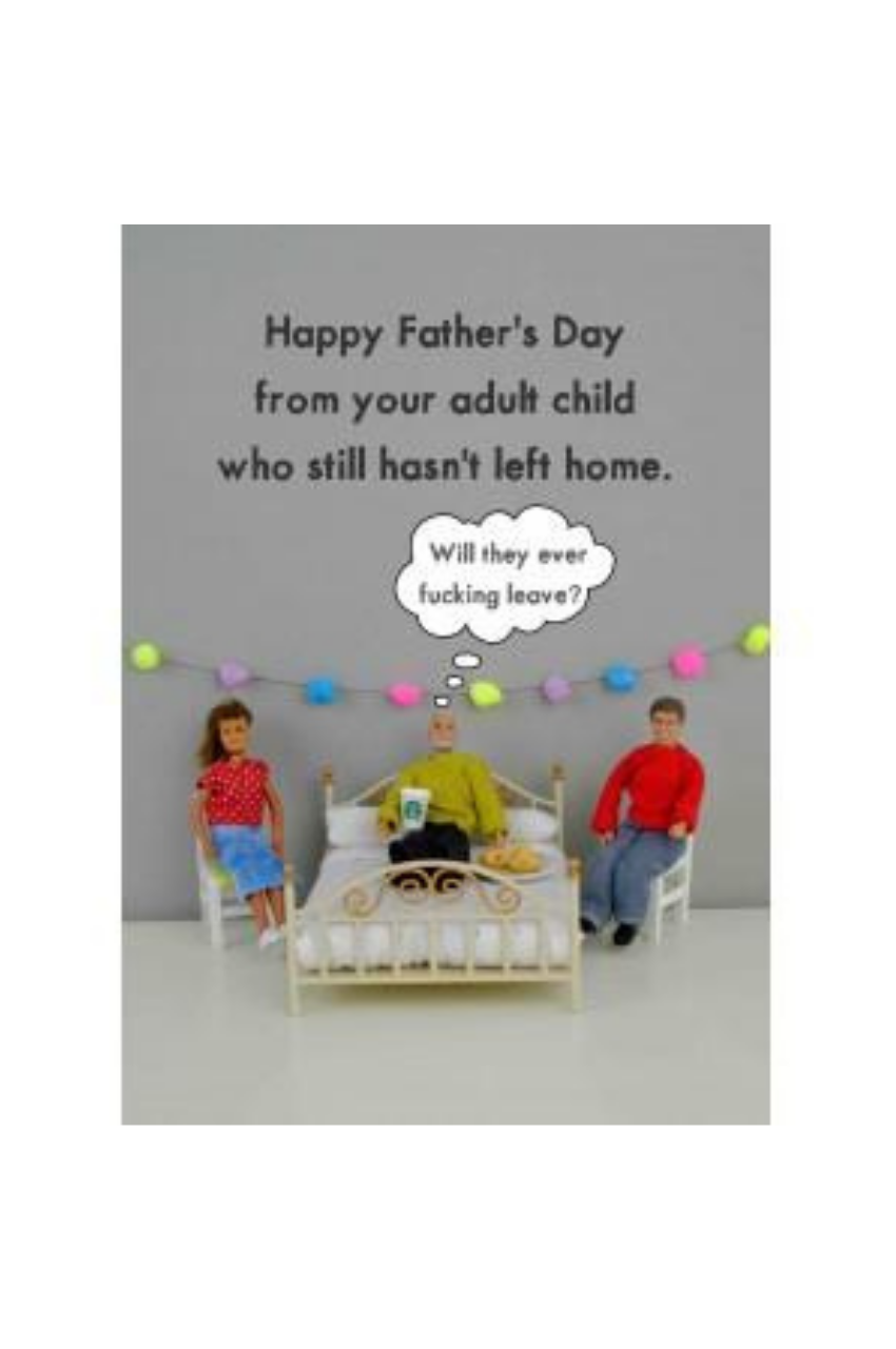 Happy Father's Day From Your Young Adult Card