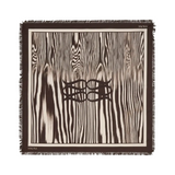 Silk Twill Fringe Scarf Moire