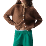 Vitow Chocolate Brown Cardigan