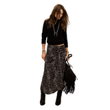 Dopera Midi Skirt Encre
