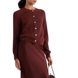 Petra Cardigan Bordeaux
