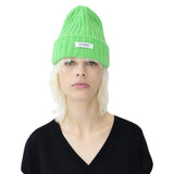 Logo Beanie Neon Green