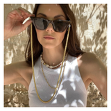 Paris Sunglasses Chain Gold