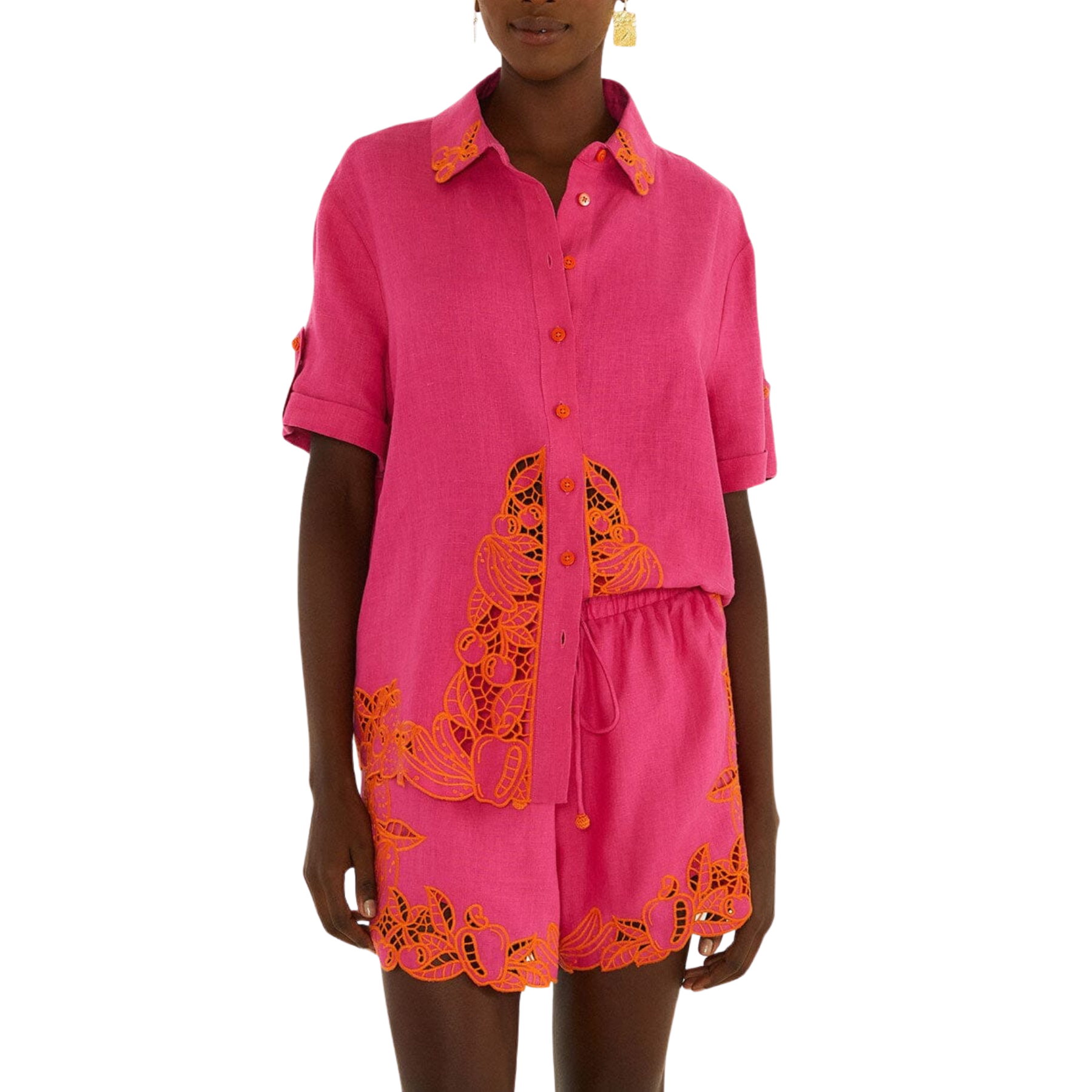 Fruit Richiliuer Pink Shorts
