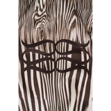 Silk Twill Fringe Scarf Moire