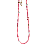 Sherbet Drop Pink Necklace