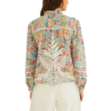 Rendeira Multicolour Cutwork Blouse