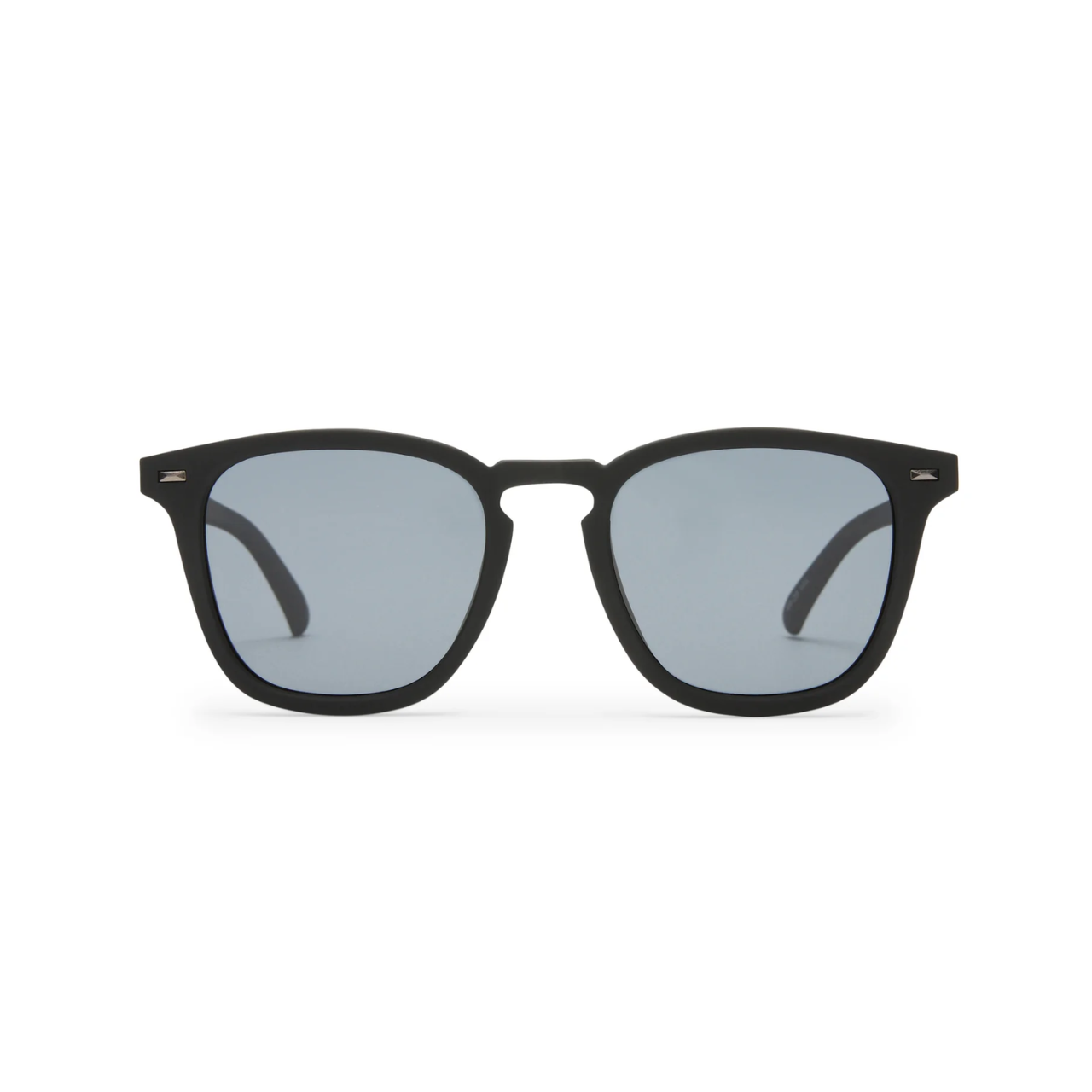 No Biggie Black Rubber Sunglasses