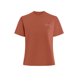 Regan Branded Tee Terracotta