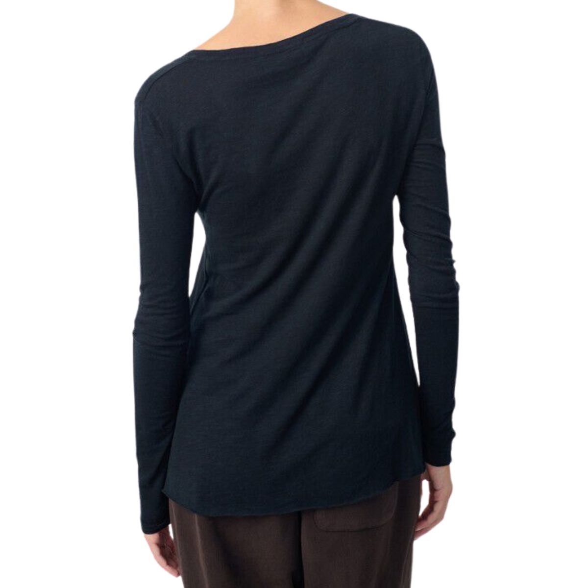 Jacksonville V-Neck Long Sleeve Black