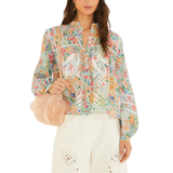 Rendeira Multicolour Cutwork Blouse