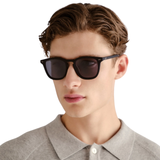 No Biggie Black Rubber Sunglasses