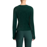 Eyelash Crew Neck Knit Jun