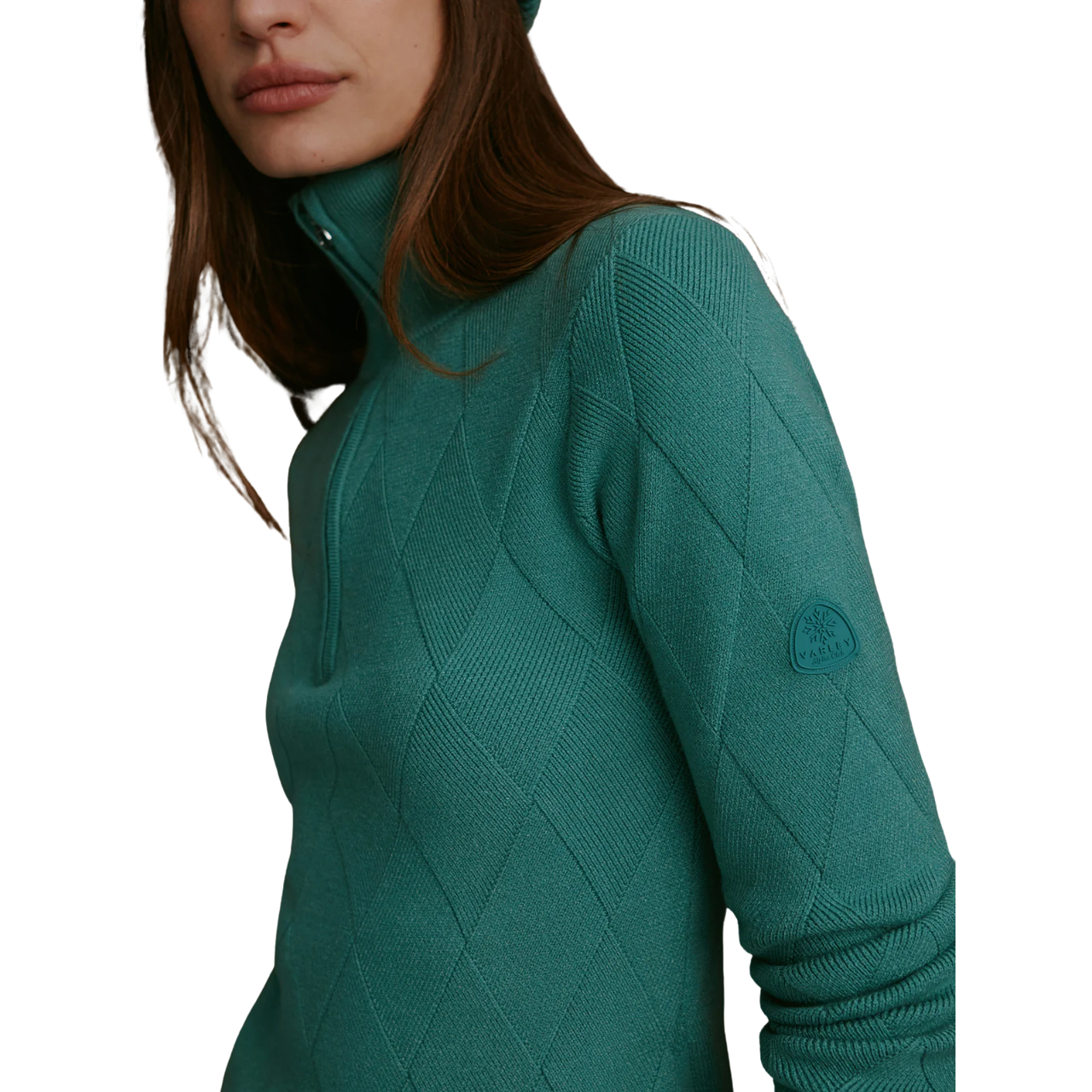 Lawson Half Zip Knit Deep Sea