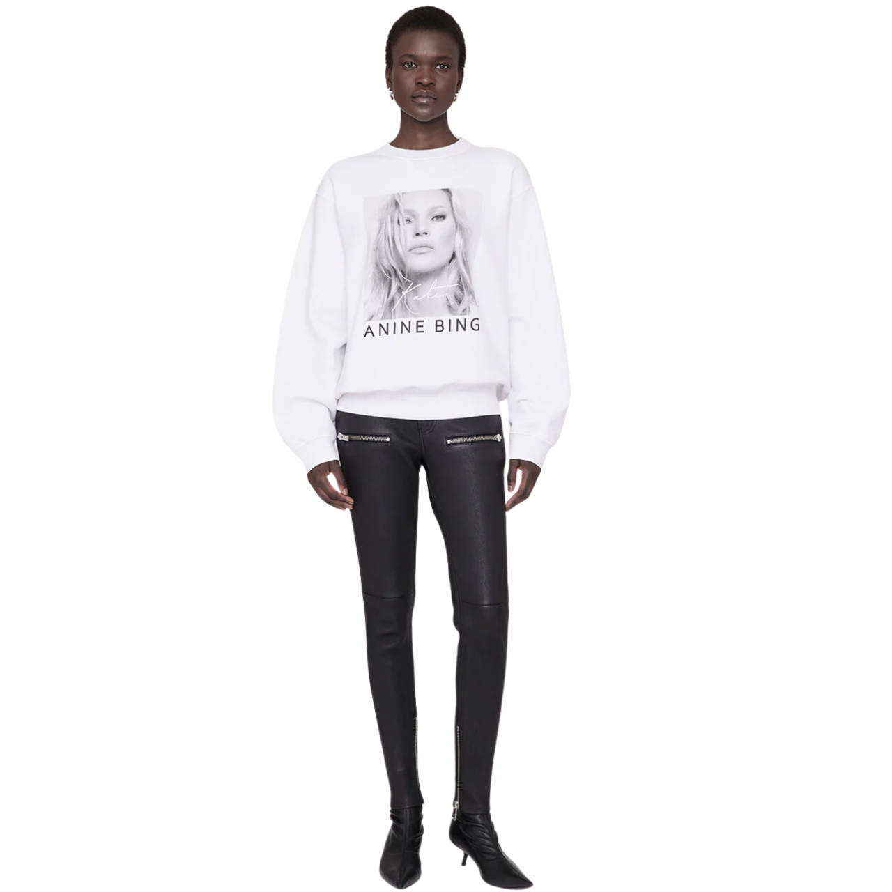 Ramona Sweatshirt White Kate Moss