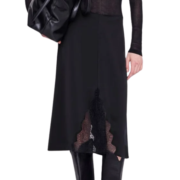 Malou Skirt Black Lace