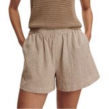 Darina Shorts 4 Birch Taupe Stripe