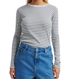 Alvilda O-Neck Tee Grey