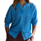 Pembroke Knit Cardigan Azure Blue