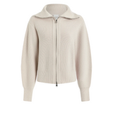 Enrico Knit Jacket Silver Birch