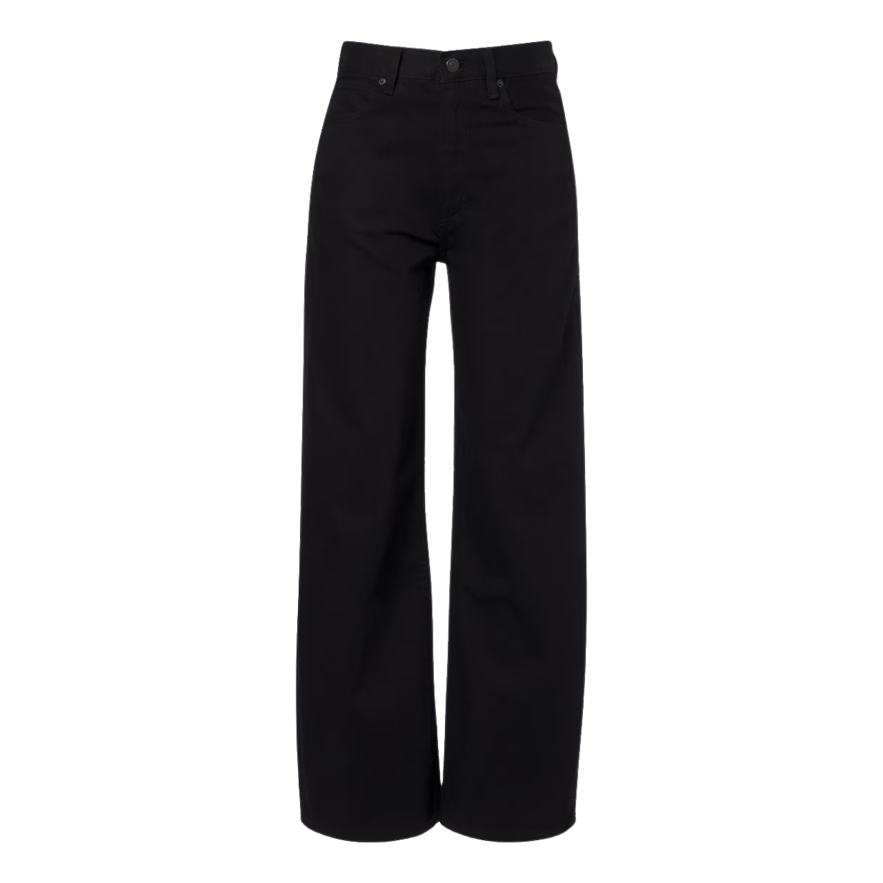 The Bow Crop Jean Black