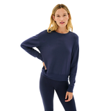Sonja Fleece Sweatshirt Indigo