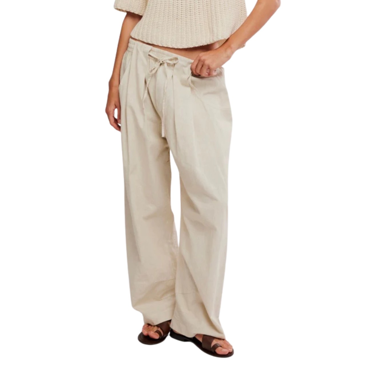 Chambers Pull On Pant Sand