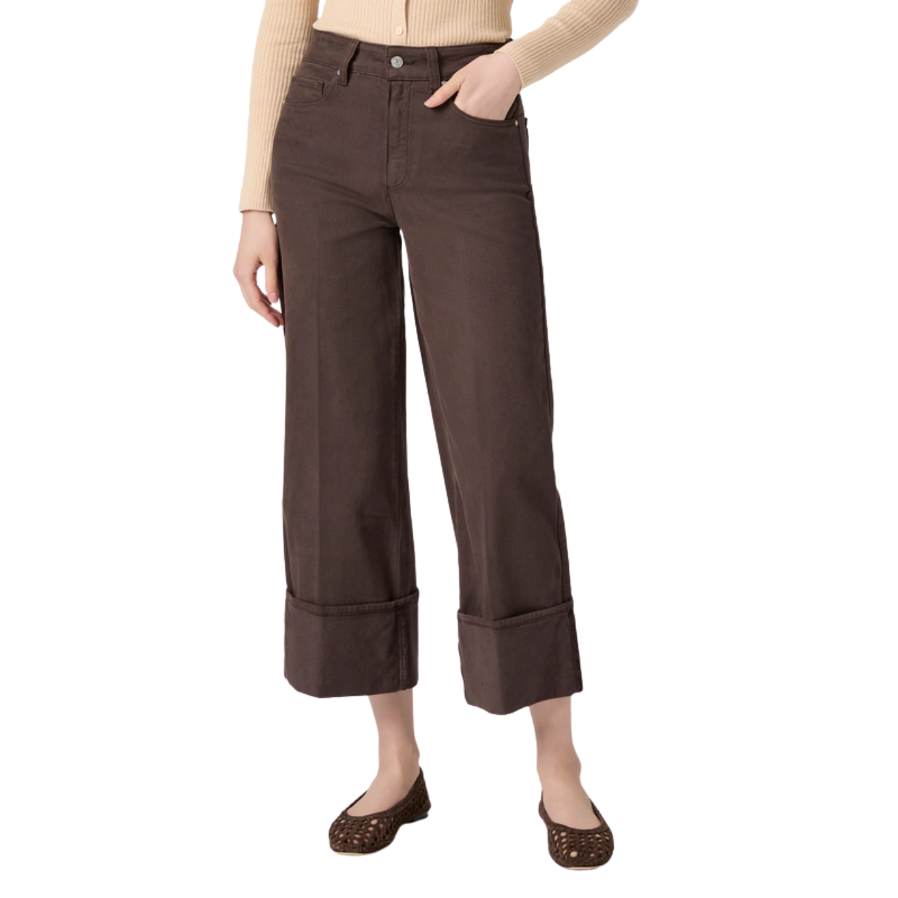 Sasha Ankle Wide Cuff Rich Chocolate