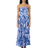 Clara Long Dress Blue Holy Snake