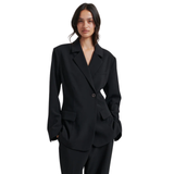 Fique Fitted Blazer Black