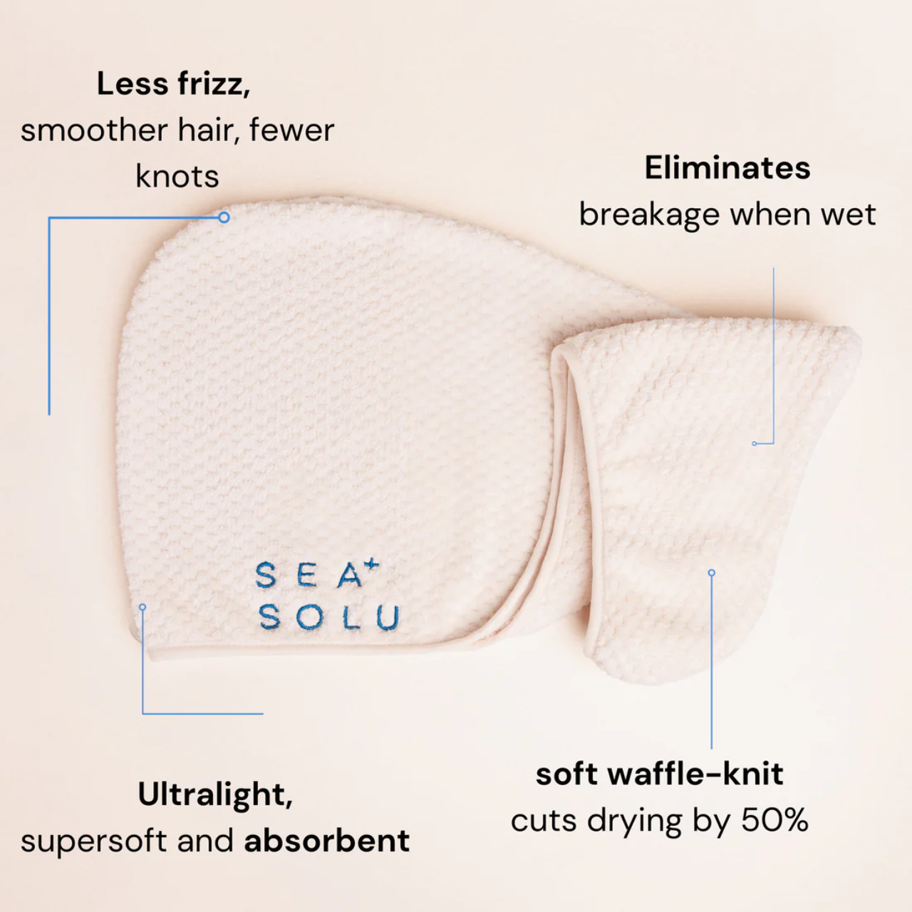 Hero Microfibre Hair Towel